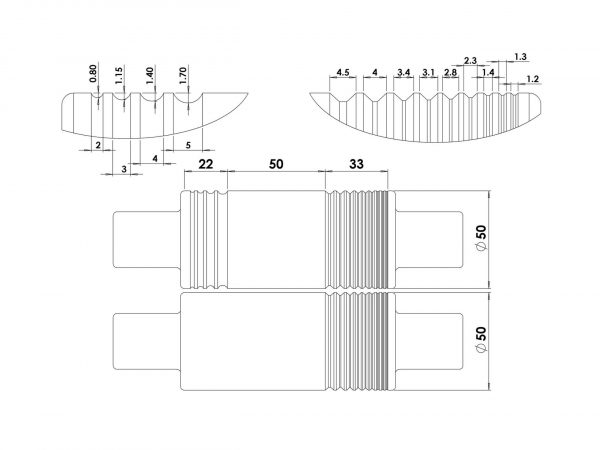 LAMINADOR DURSTON AGILE C110 COMBINADO CHAPA/HILO/1/2CAÑA - Imagen 4